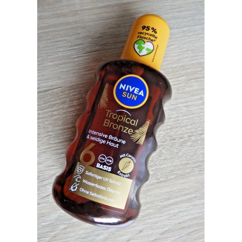 Nivea SUN Tropical Bronze Ölspray SPF6 mit Carotin 200ml