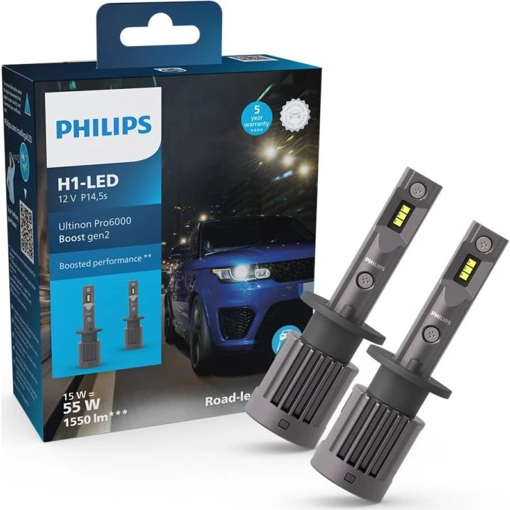 Philips Ultinon Pro6000 Boost GEN2 H1 LED 15W 5800K