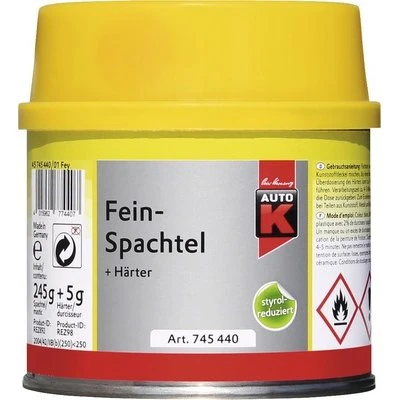 Auto-K Feinspachtel + Härter 250g