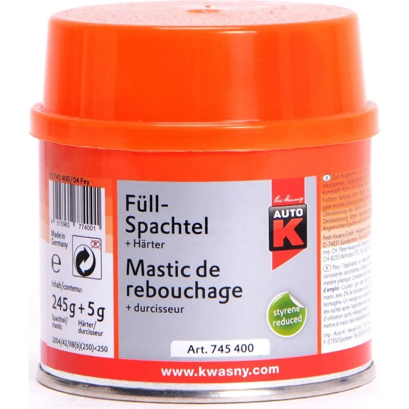 Auto-K Füllspachtel + Härter 250g