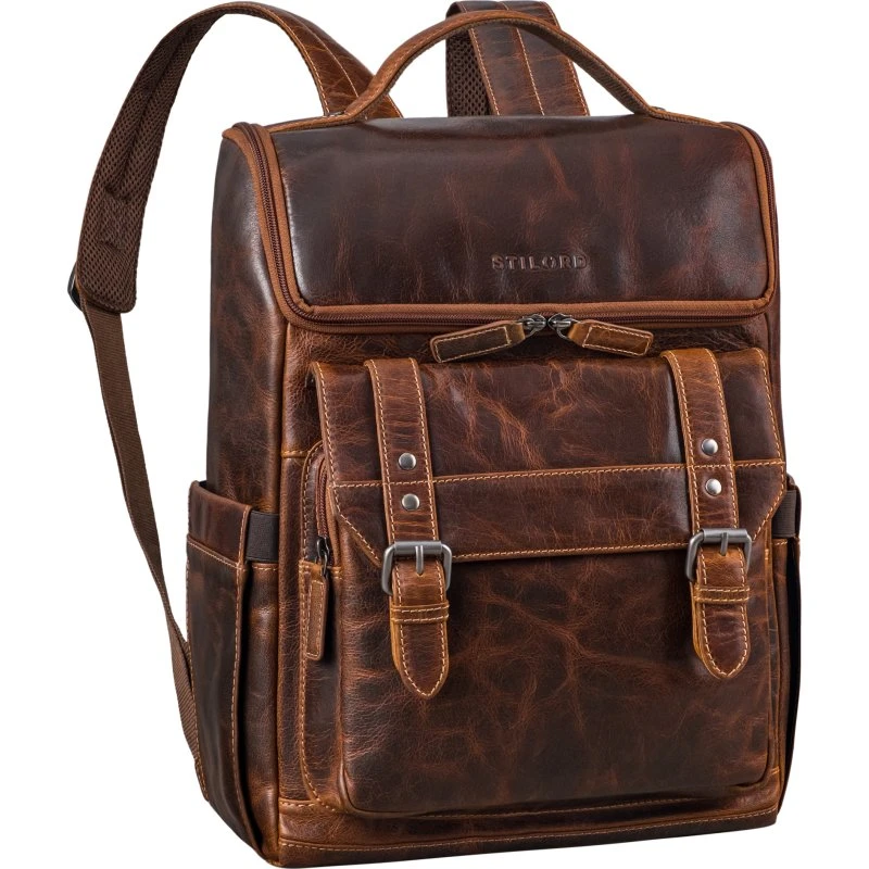 Gian Rucksack Leder 16" Laptop Herren Damen