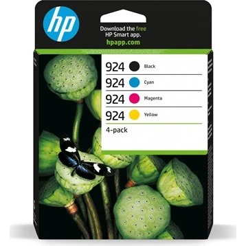 HP 924 (6C3Z1NE) 4er-Multipack CMYK Tintenpatronen