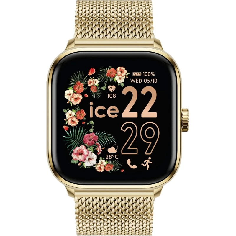 Ice-Watch ICE Smart 2.0 Square Gold Milanaiseband