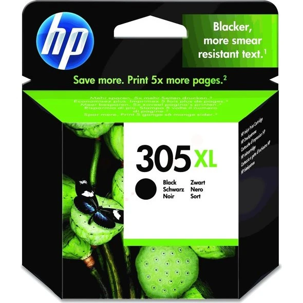 HP 305XL Kompatibel Schwarz Refill-Patrone – ca. 650 Seiten
