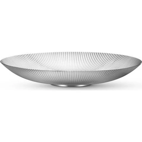 Georg Jensen Bernadotte Schale flach 32 cm Edelstahl
