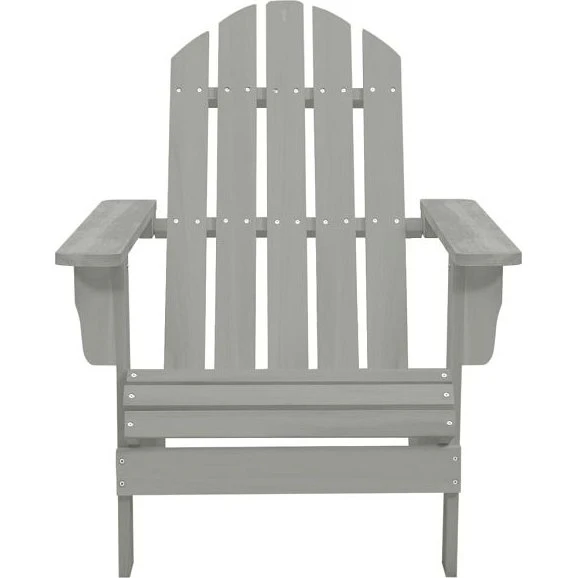 vidaXL Gartenstuhl Holz Grau, 45702