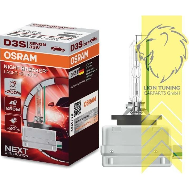 OSRAM XENARC NIGHT BREAKER LASER D3S 4500K
