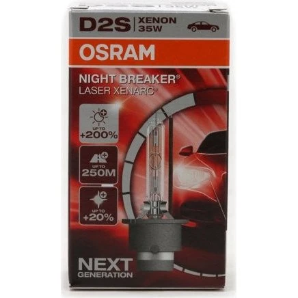 Osram D2S Night Breaker Laser Next Gen +200% 35W