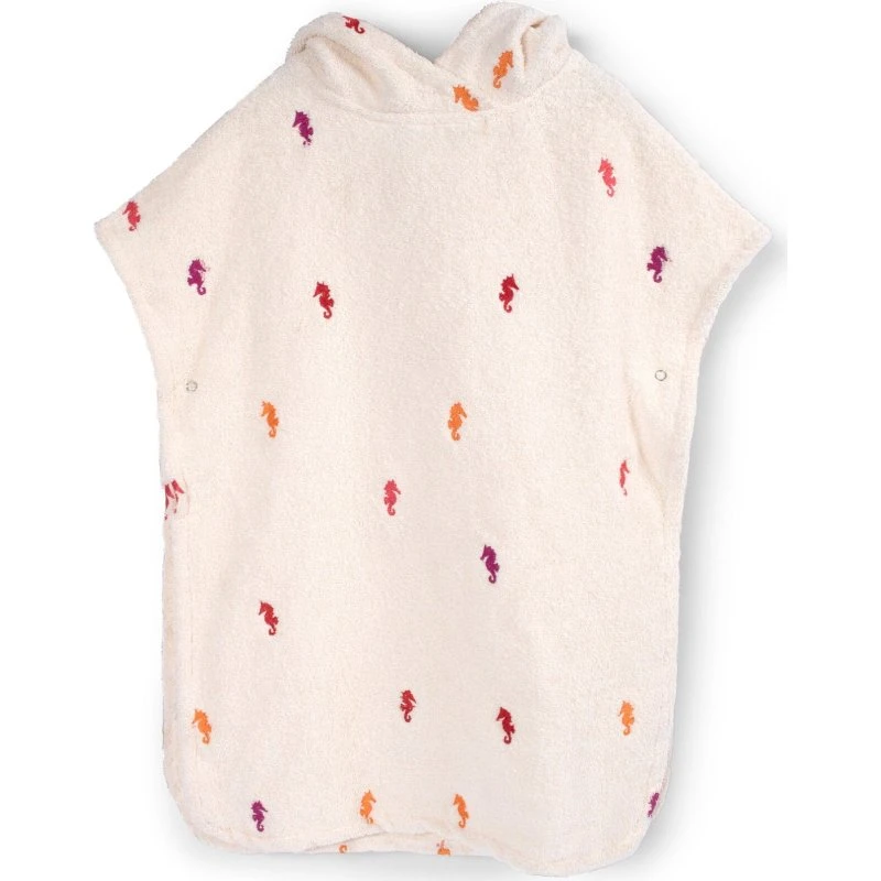 Filibabba Badeponcho Seepferdchen, Biobaumwolle