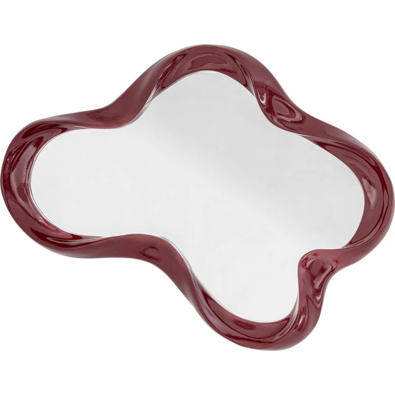 Bloomingville Violeta Wandspiegel rot 47 x 61,5 cm