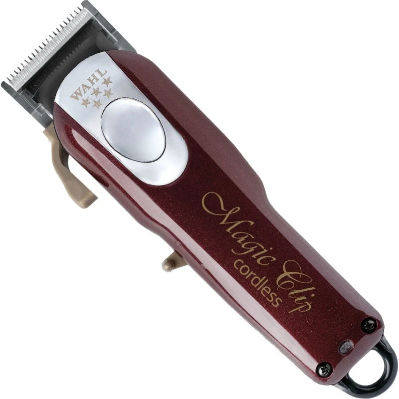WAHL Magic Clip Cordless Haarschneider – schwarz/rot