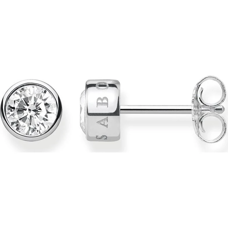 Thomas Sabo Ohrstecker Silber Zirkonia Weiß H1963-051-14