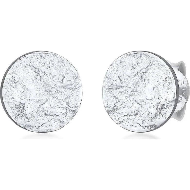 Elli Plättchen-Ohrstecker 925 Silber