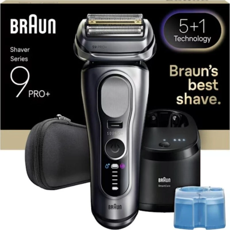 Braun Series 9 Pro+ 9667cc Rasierer Silber