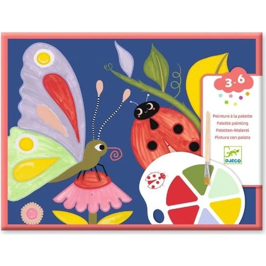 Djeco Paletten-Malset Insekten 3-6 Jahre