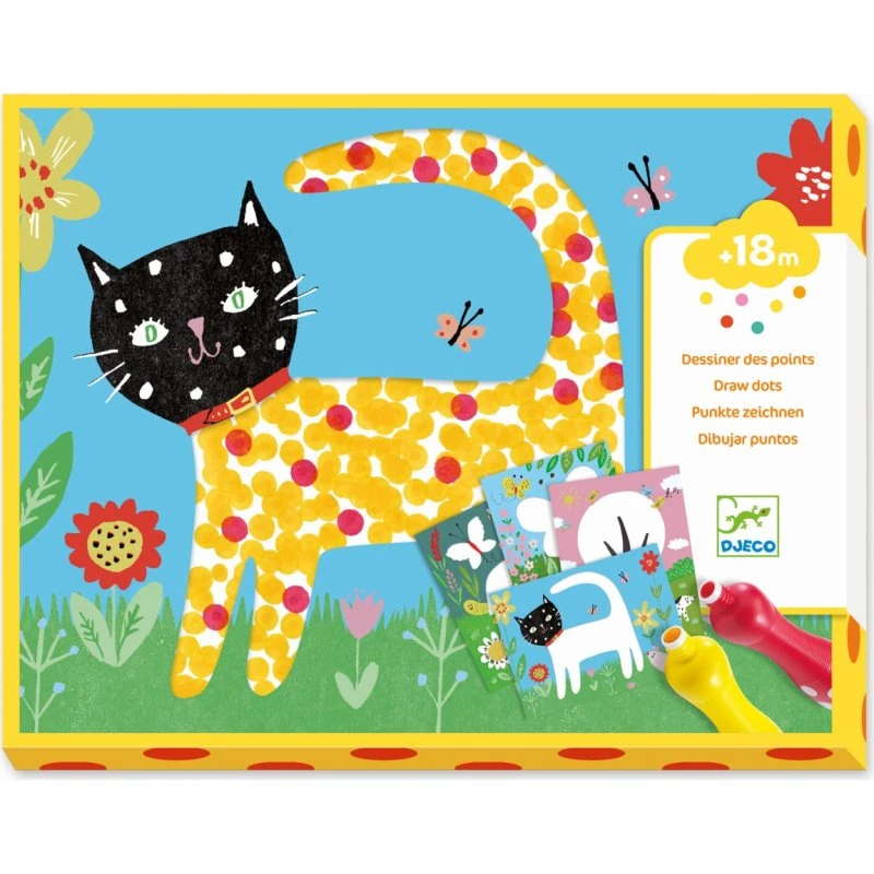 Djeco Mal-Set Kleine Punkte, Modell DJ09887