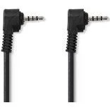 Nedis 3,5 mm Audio-Video-Kabel, 1 m, schwarz