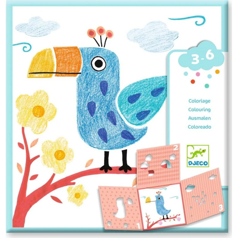 Djeco Malset Schablonen 3-6 Jahre