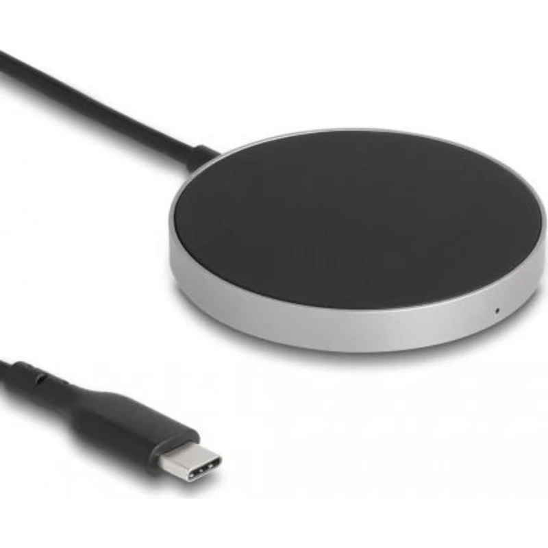 Delock Wireless Charger 15 W, schwarz