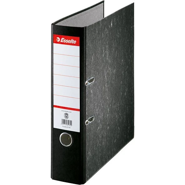 Esselte Ordner Wolken schwarz A4 75 mm Hebelmechanik