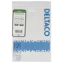 deltaco USB-C Gigabit-Netzwerkadapter mit MAC-Passthrough