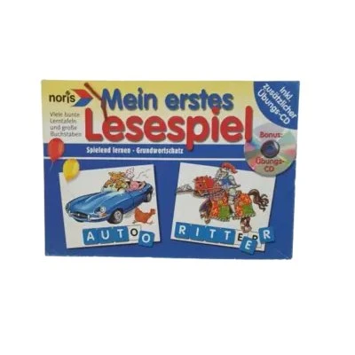 Noris Mein erstes Lesespiel mit Übungs-CD