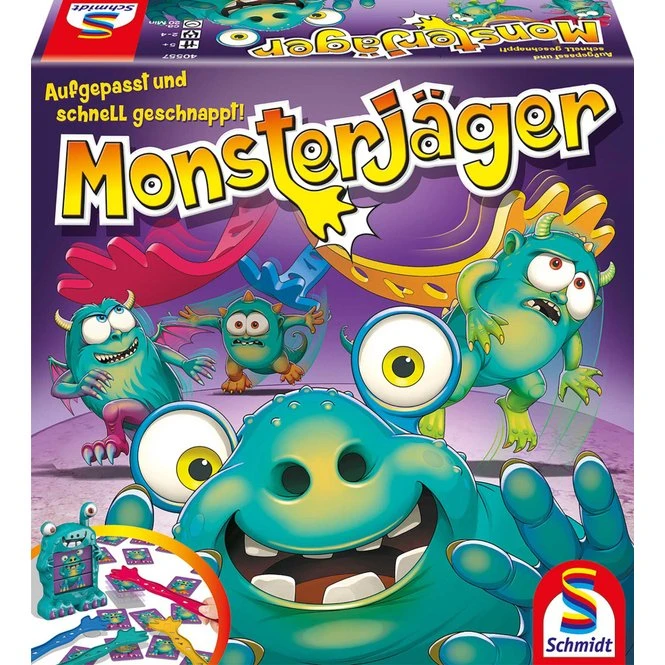 Schmidt Spiele Monsterjäger, Kinderspiel ab 5 Jahren