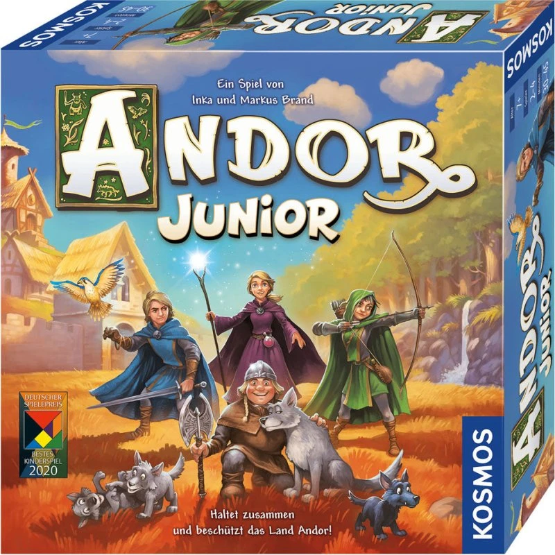 Kosmos Andor Junior – Kooperatives Abenteuerspiel für Kinder ab 7
