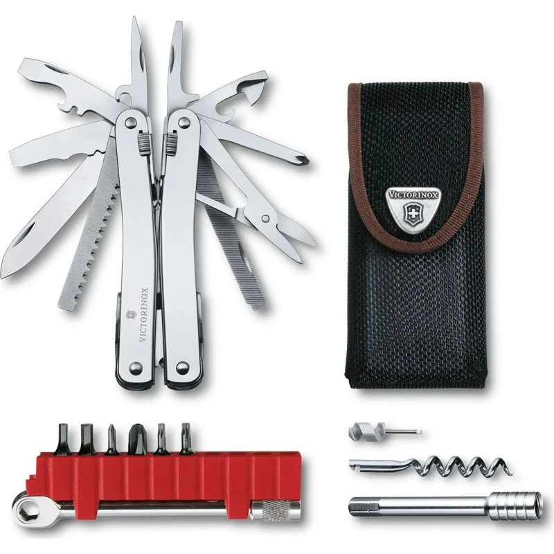 Victorinox SwissTool Spirit X Plus Ratchet grau