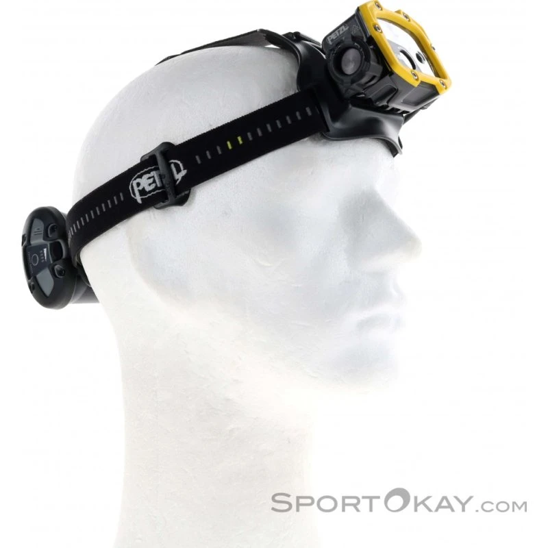 Petzl DUO RL Stirnlampe schwarz/gelb 2800 Lumen