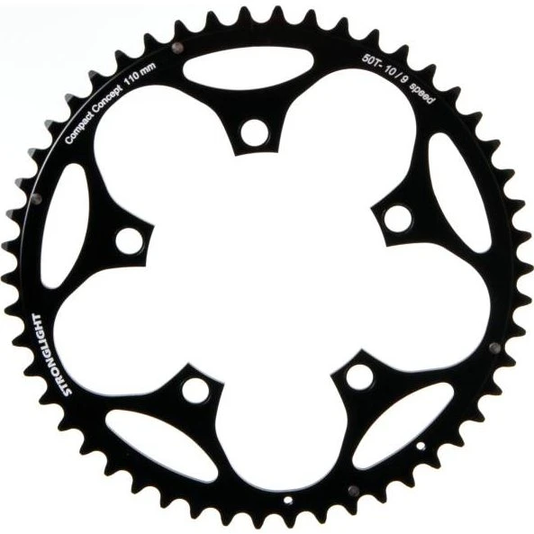 Stronglight Kettenblatt 50 Zähne 110mm Schwarz