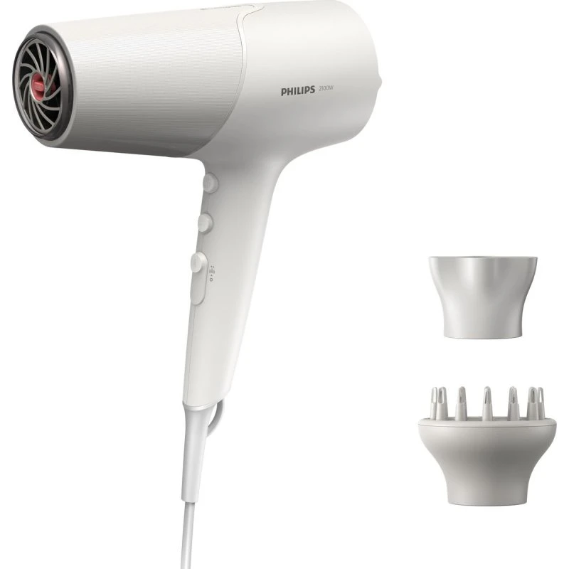 Philips BHD501/20 Haartrockner 2100 W weiß/metallic
