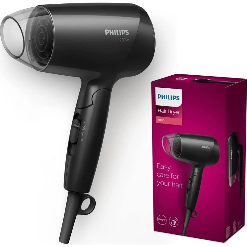 Philips BHC010/10 Essential Care Haartrockner 1200 W schwarz