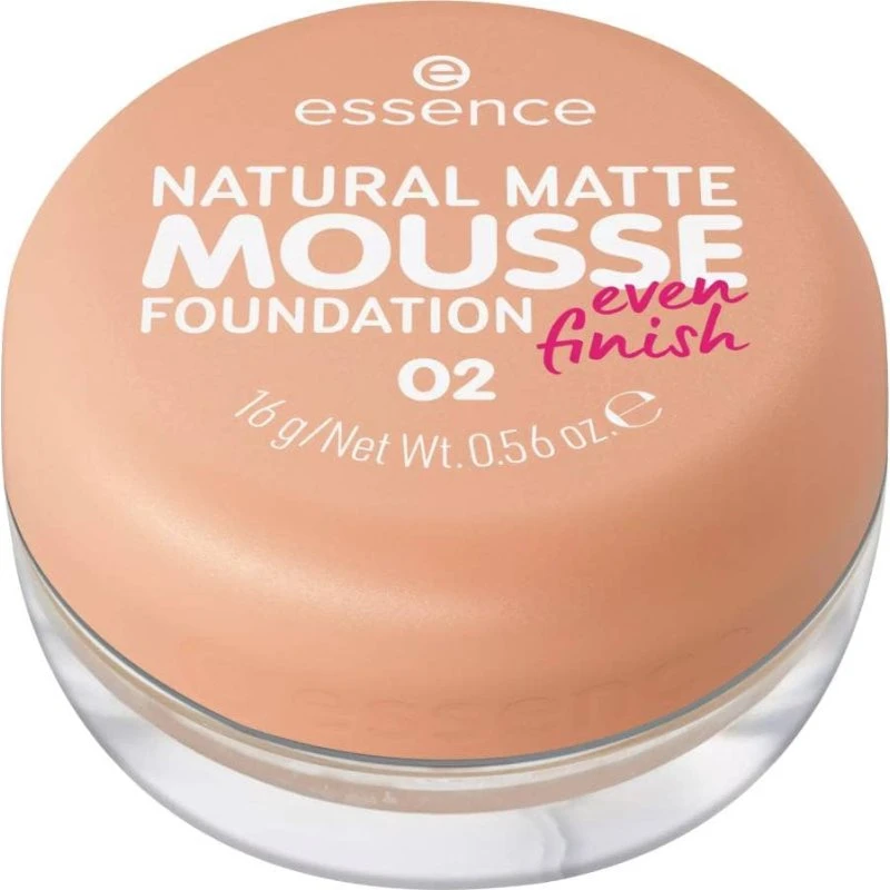 essence Natural Matte Mousse Foundation 02 – 16 g
