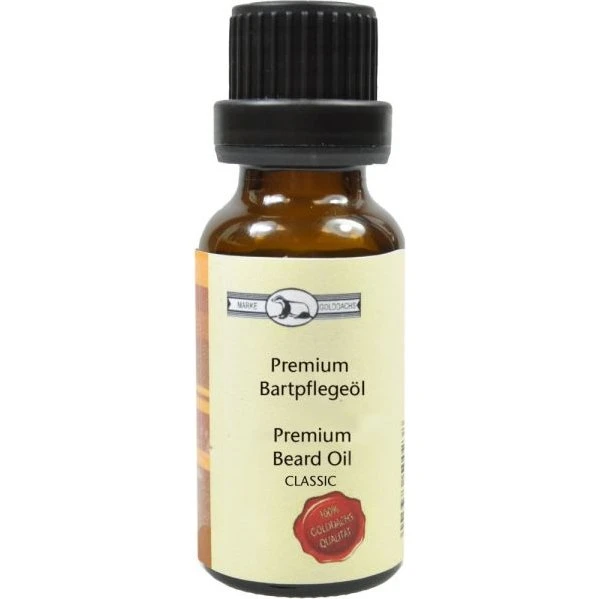 Golddachs Premium Bartpflegeöl Classic 20 ml