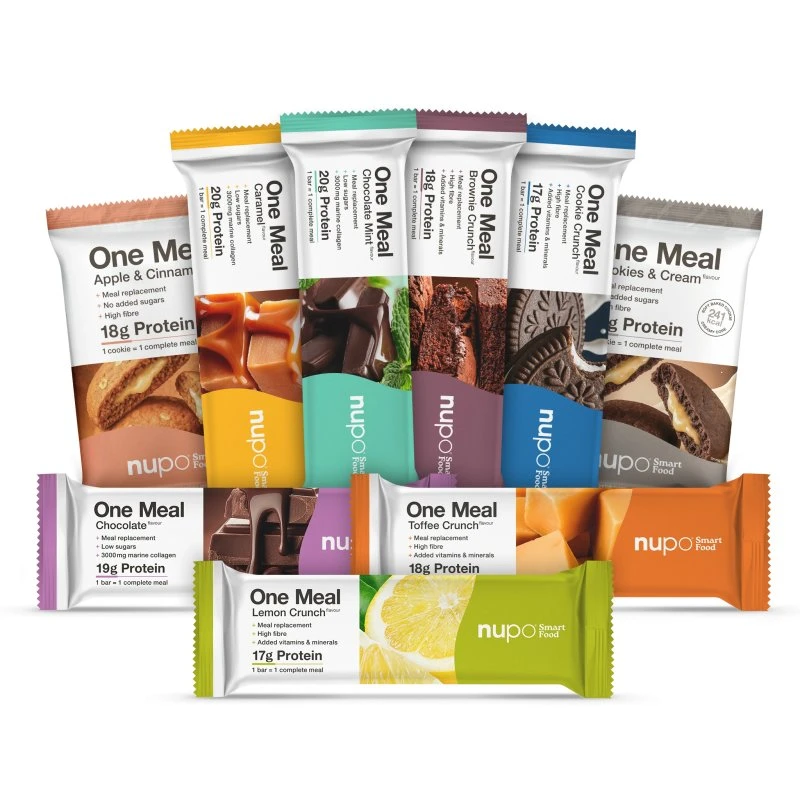 One Meal Bars Probierpaket mit 9 Riegeln