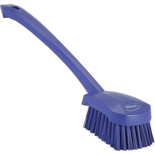 Vikan 41863 Langstielige Waschbürste 415 mm hart orange