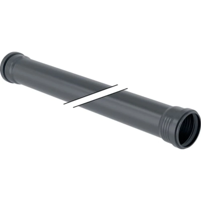 Geberit Silent-Pro Rohr d110mm mit 2 Muffen, 300 cm