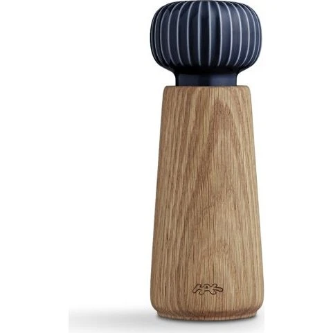 Kähler Hammershøj Salz- & Pfeffermühle 18,5 cm, Indigo