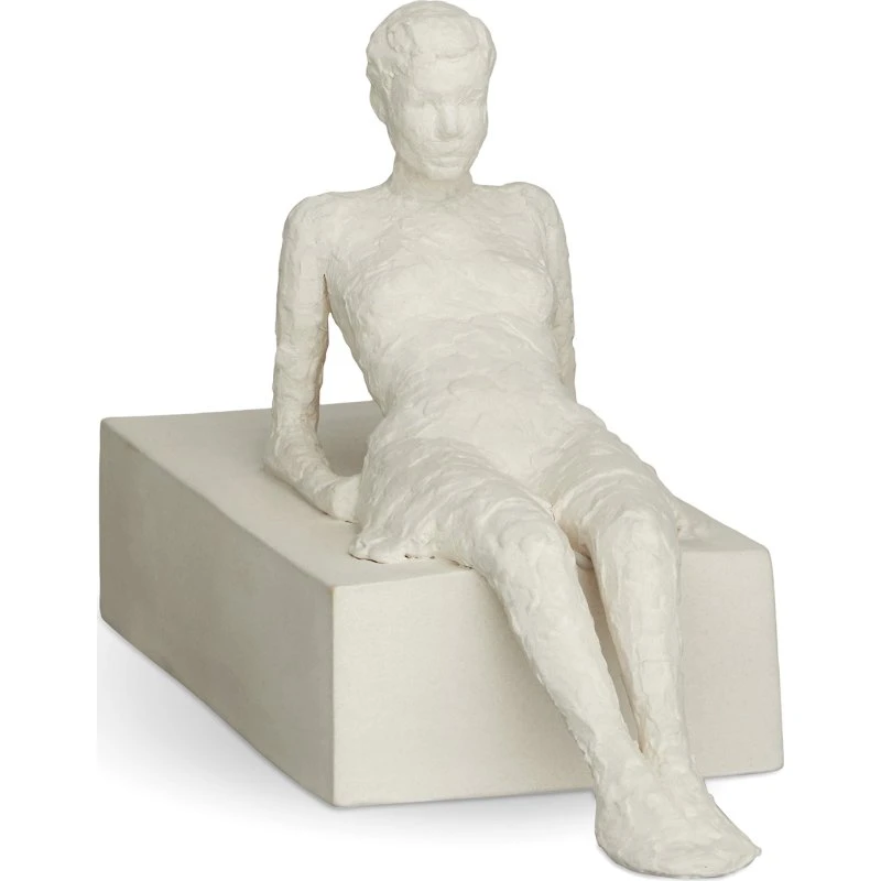 Kähler The Attentive One 13 cm, weiß, Steingut