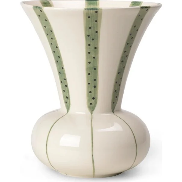 Kähler Design Signature Vase 20 cm grün