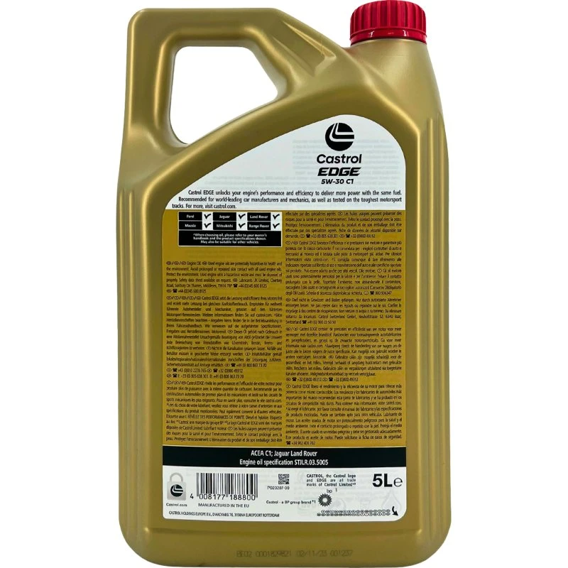 Castrol Edge Fluid Titanium 5W-30 C1 5L