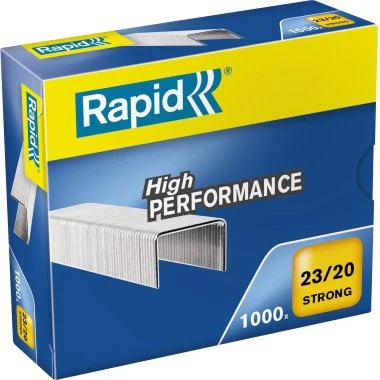 Rapid Heftklammern Strong 23/20 galvanisiert, 1.000 Stück