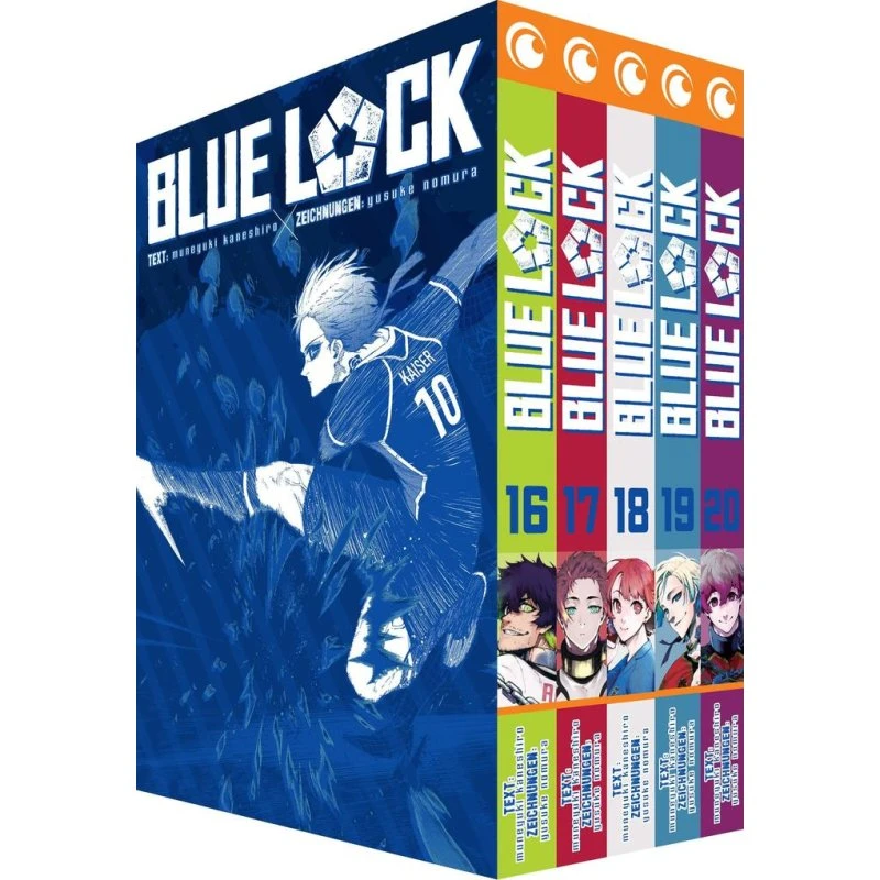 Blue Lock Band 16-20 im Sammelschuber