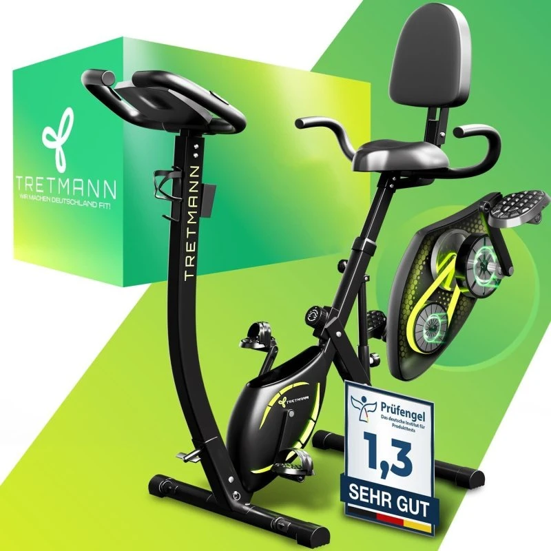 Tretmann RIDE 3-in-1 Hometrainer mit Rückenlehne