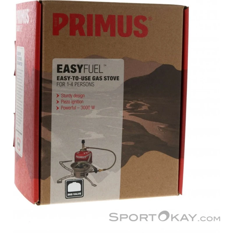 Primus EasyFuel Duo Piezo faltbarer Propanbrenner 3000W