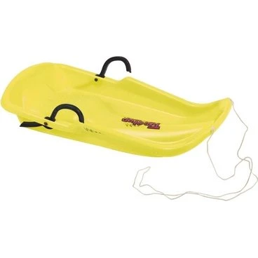 Twister Gelber Kunststoffschlitten 80x40 cm