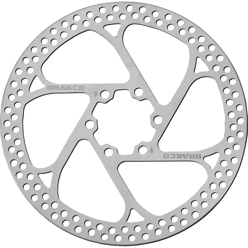 Brakco Scheibenbremse 6-Loch 203mm Edelstahl