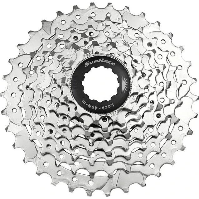 Sunrace M66 Kassette 8-fach 11-34 T silber
