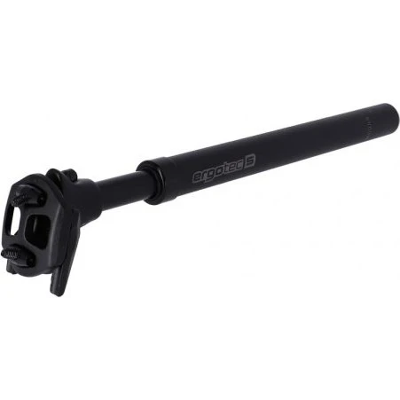 Ergotec SP-10.0 Federsattelstütze 350 mm, 15 mm Offset, schwarz